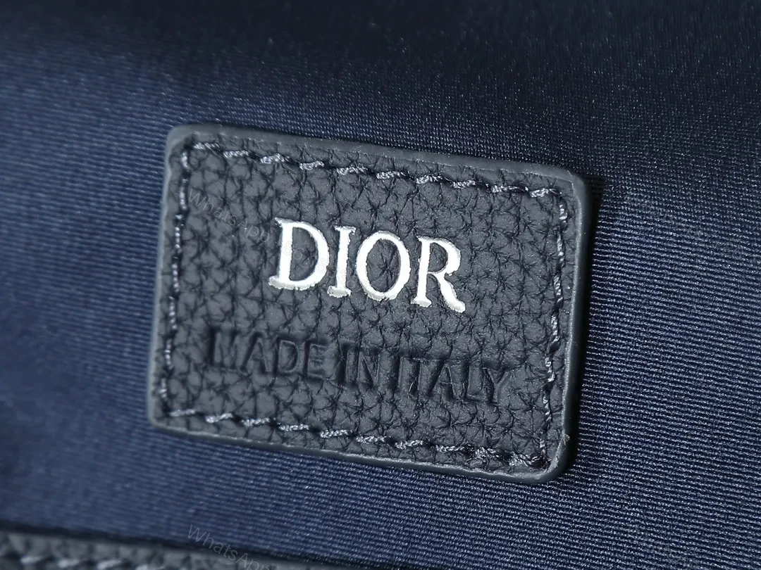 View 7 of Structured Pattern Leather-Accent Backpack for Everyday Luxury