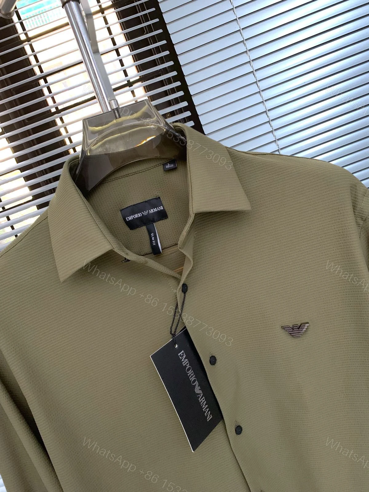 View 3 of FIRST COPY EMPORIO ARMANI ORIGINAL SOFT COTTON SUMMER SHIRT