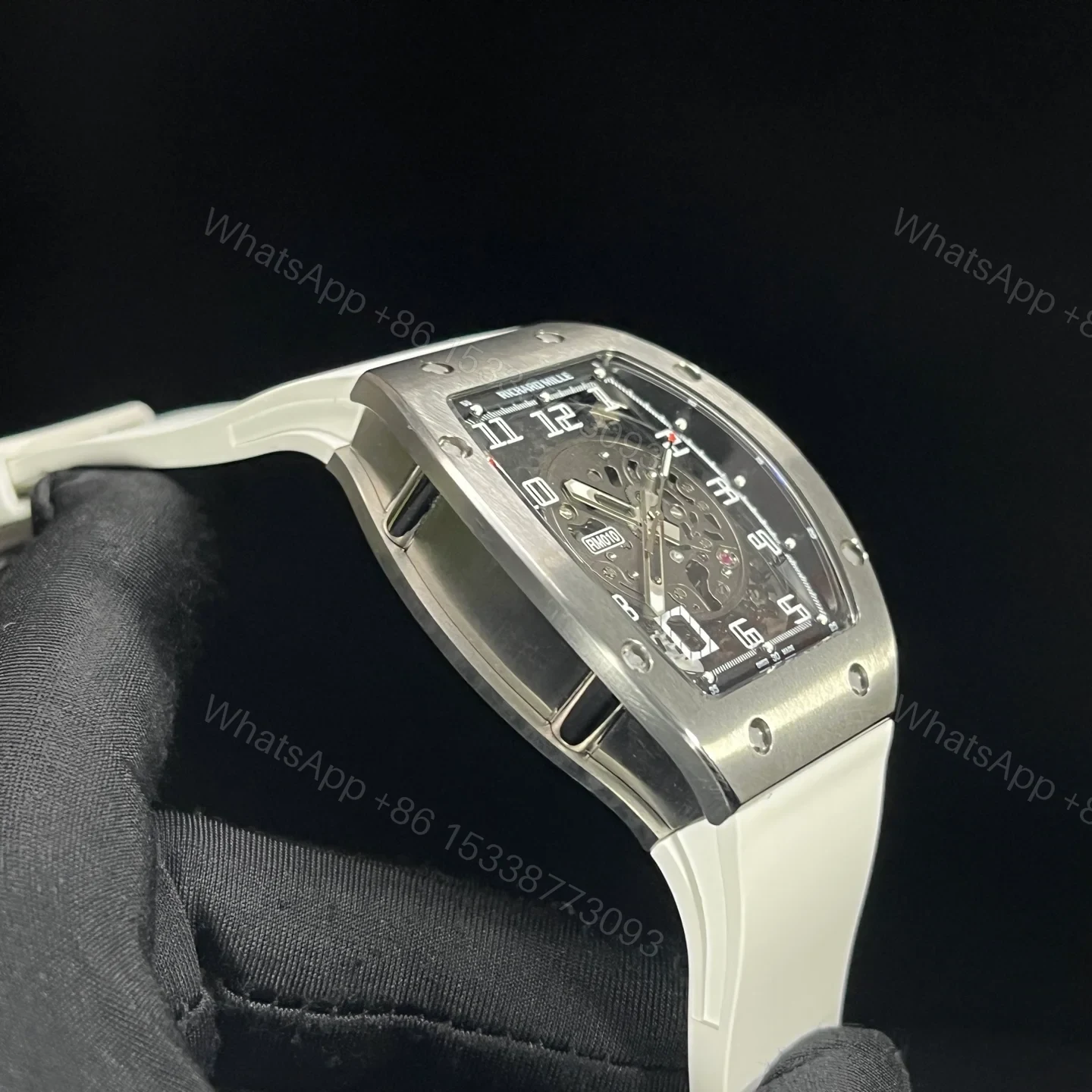 View 6 of Richard Mille Skeleton Automatic Luxury Watch RM010-SKELETON-AUTO-48X39
