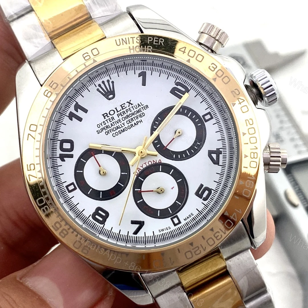 View 2 of Rolex Oyster Perpetual Cosmograph Daytona In Silver And Gold 40Mm