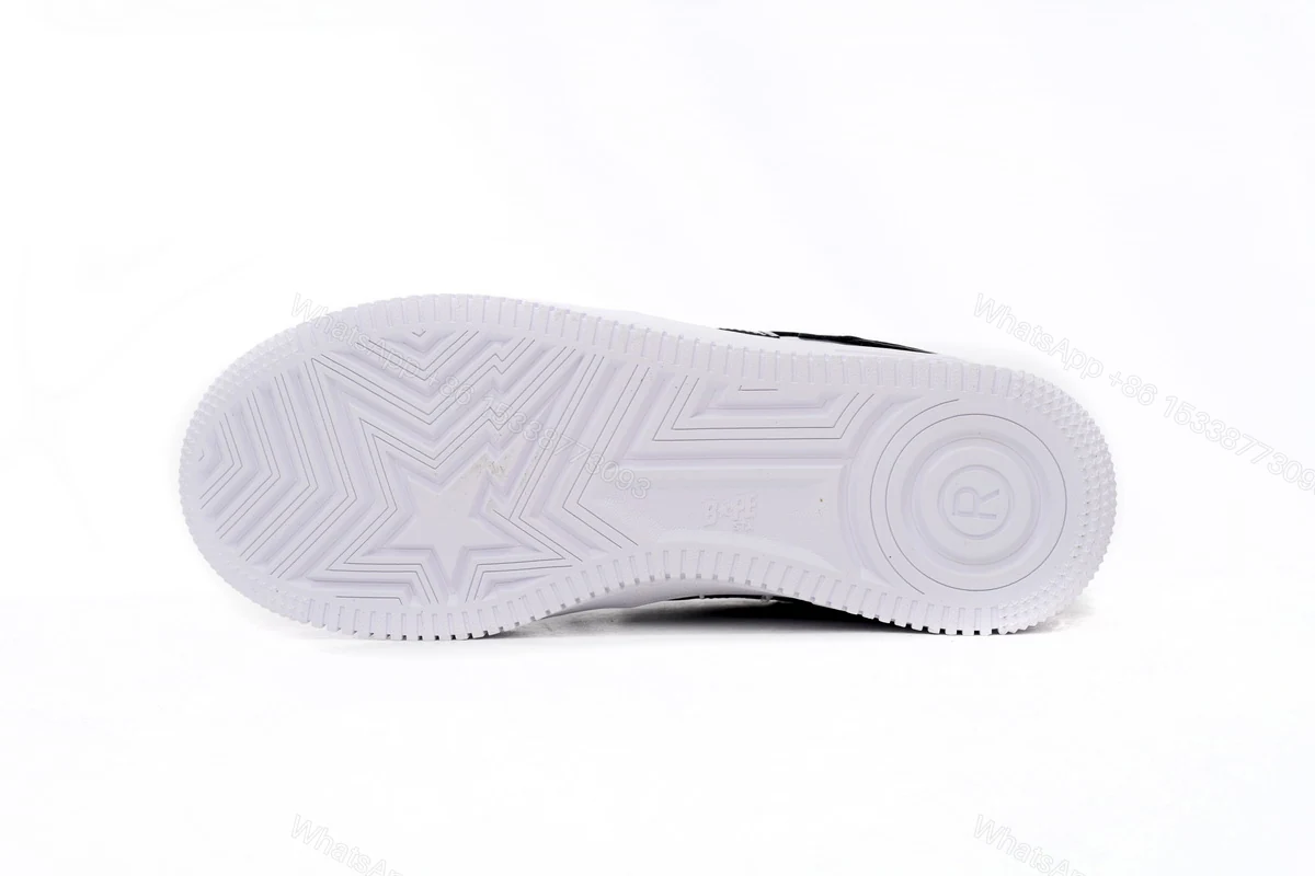 View 9 of Cheap Fake BapeSta Low Black Grey Baolan 1H20 191 046