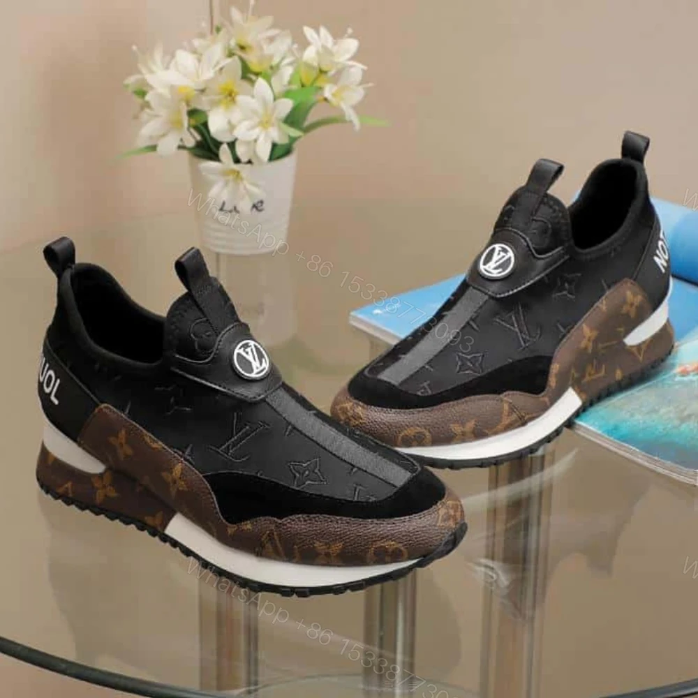 View 4 of Louis Vuitton Run Away Sneaker Monogram Brown