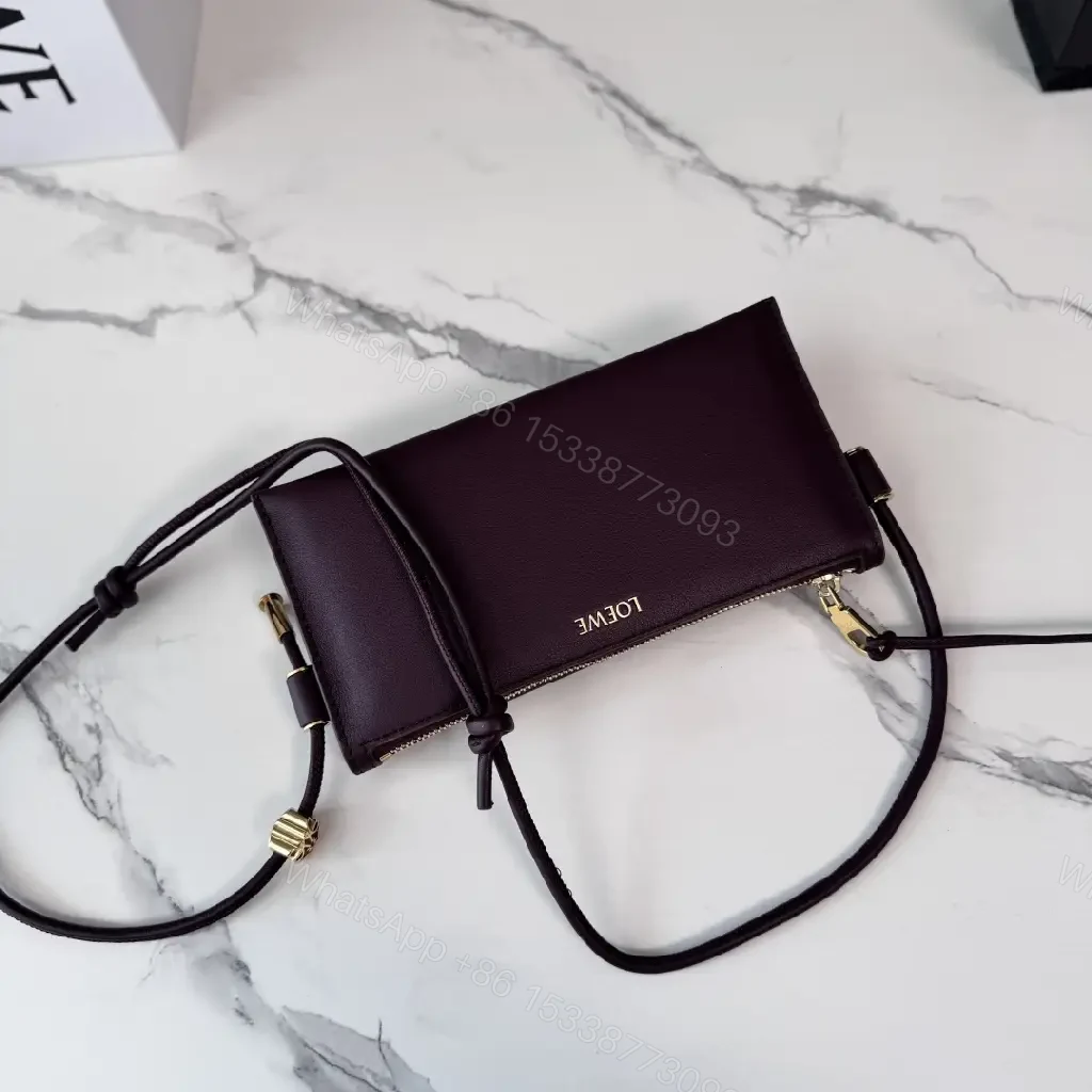 View 3 of Premium Leather Crossbody: Elegant Minimalist Hardware