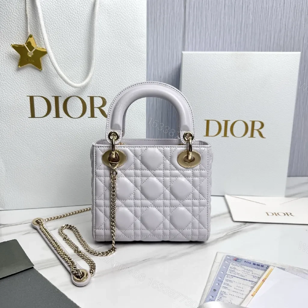 View 8 of Quilted Gold-Accent Mini Bag: Day-to-Night Luxury