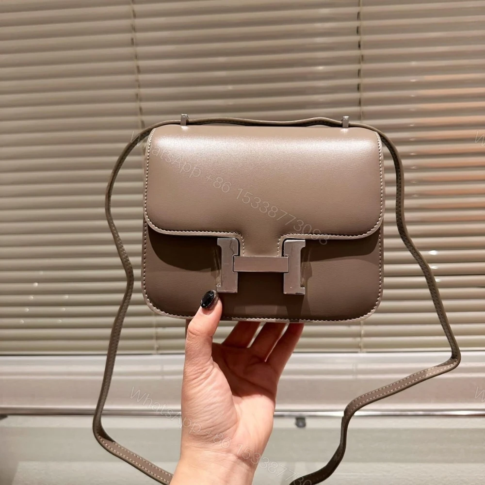 View 6 of Hermes Constance Bag Dark Beige 18Cm
