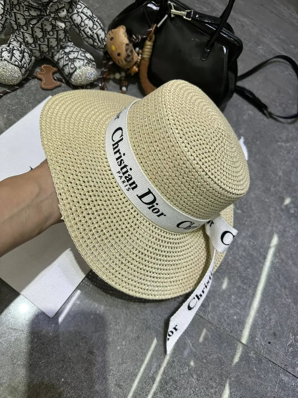 View 9 of Chic Weave Panama Hat: Structured Luxury Detailing