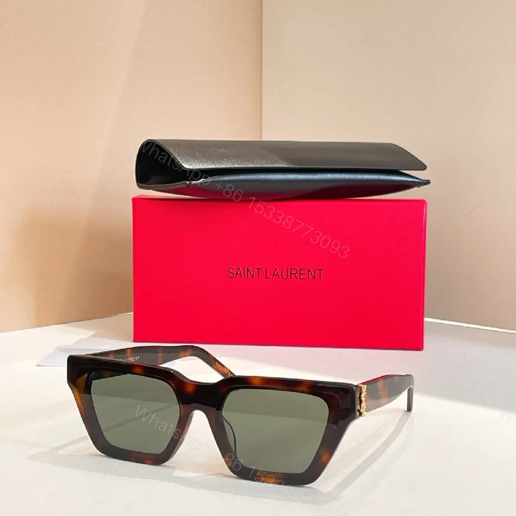 View 4 of Amber Gradient + Heat-Treated Acetate + Geometric Luxe + UV400 Protection + Sunglasses