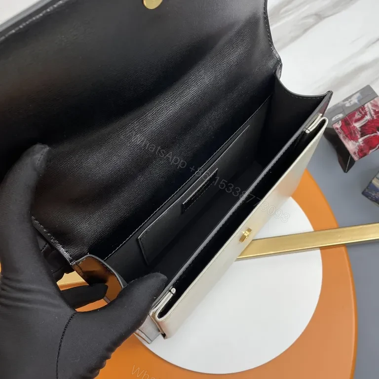View 7 of Premium Leather Crossbody with Gold Hardware Bag