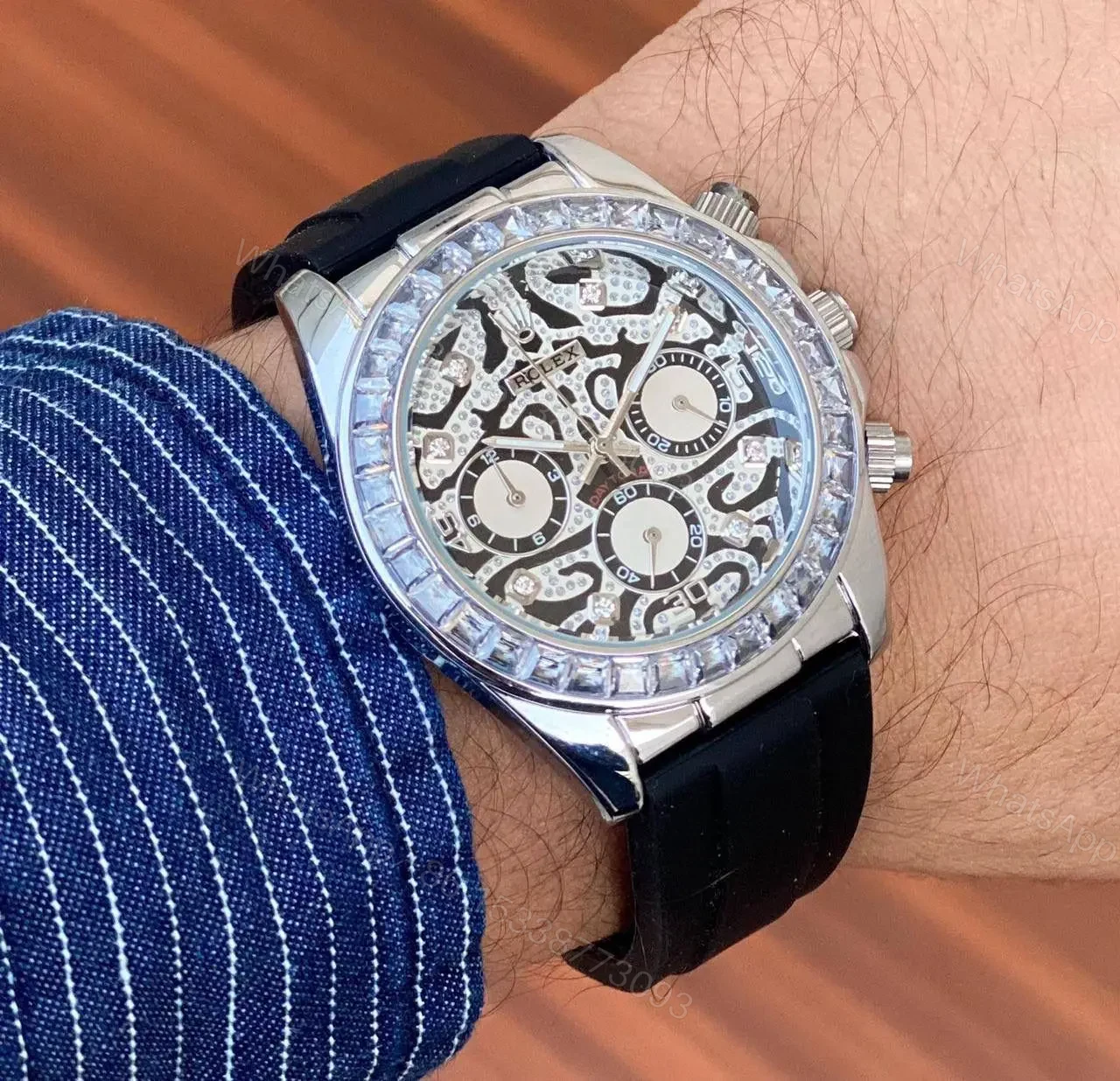 View 3 of Rolex Tiger Eye Daytona Rose Gold