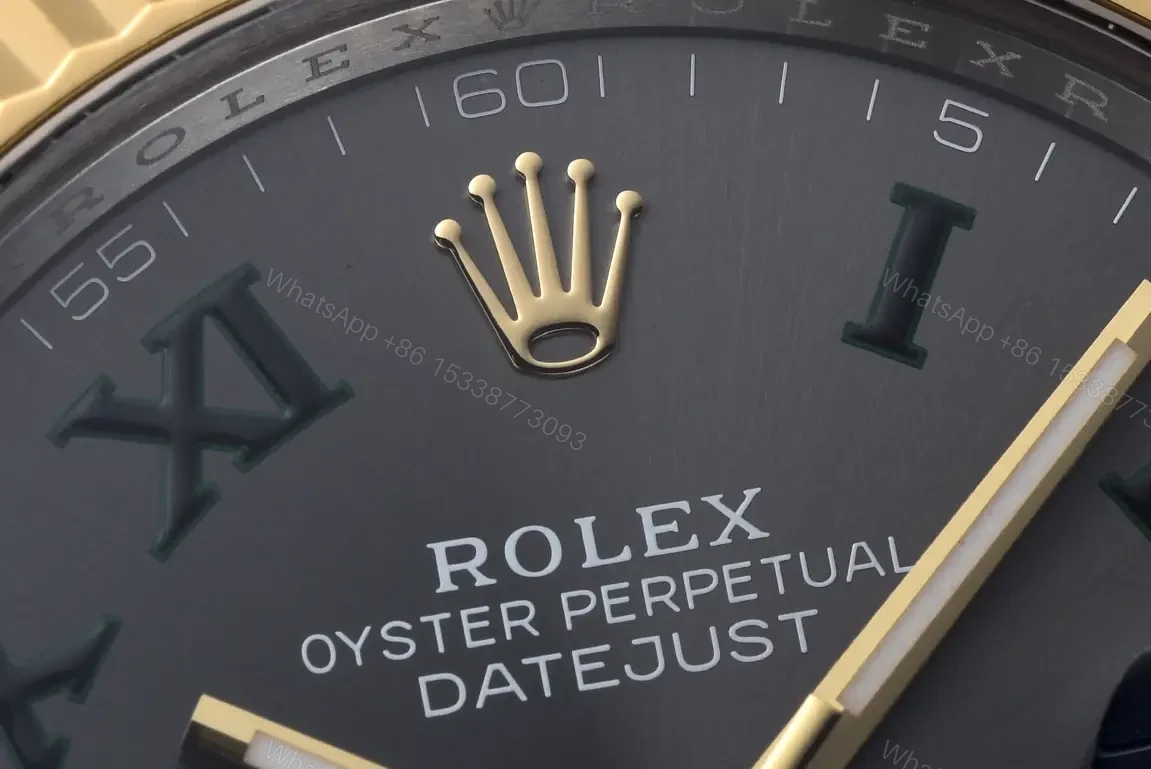 View 4 of Rolex Datejust 41 Two-Tone Yellow Gold Wimbledon 126333-0019
