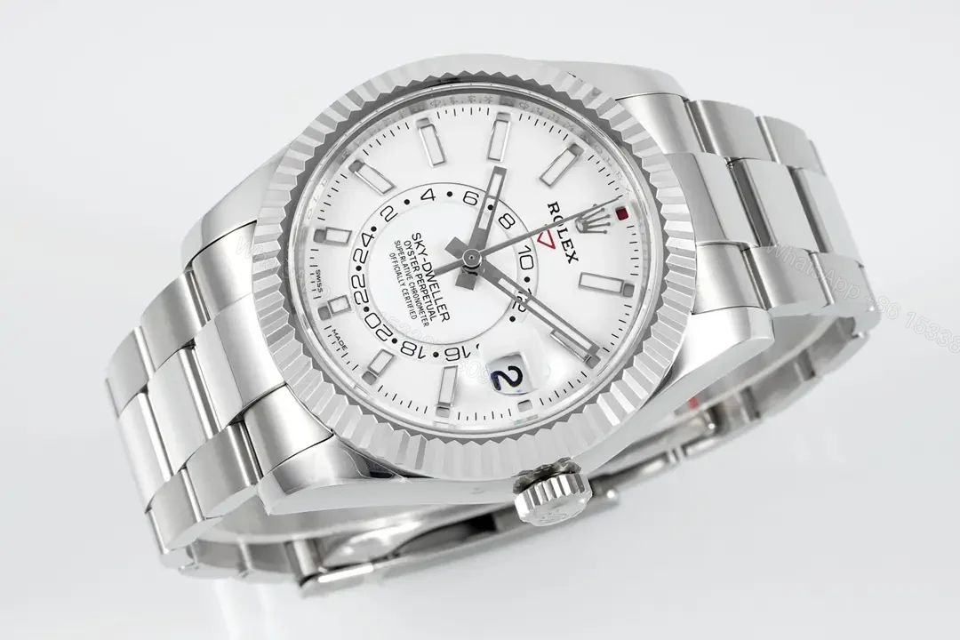 View 5 of Rolex Sky Dweller 326934-0001 42mm White Dial Watch 326934-0001