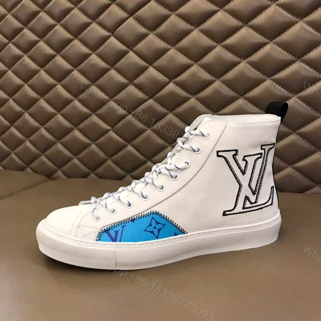 View 5 of LOUIS VUITTON TATTOO HIGH TOP WHITE SNEAKER – LV76