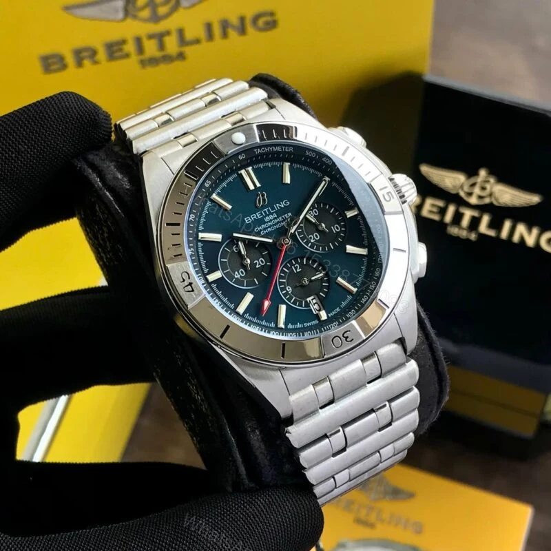 Breitling Chronomat B01 Blue Dial 42mm Quartz — view 1