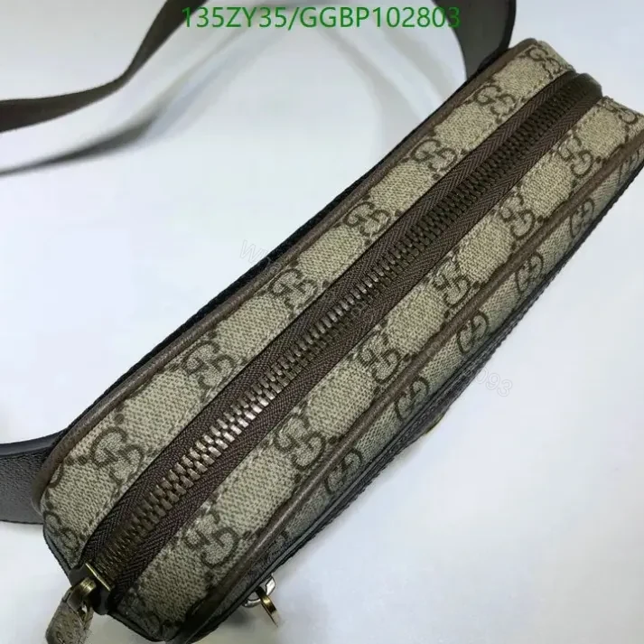 View 4 of Gucci Knockoff Ophidia GG Beige Belt Bag GGBP1028035 Mirror 1:1