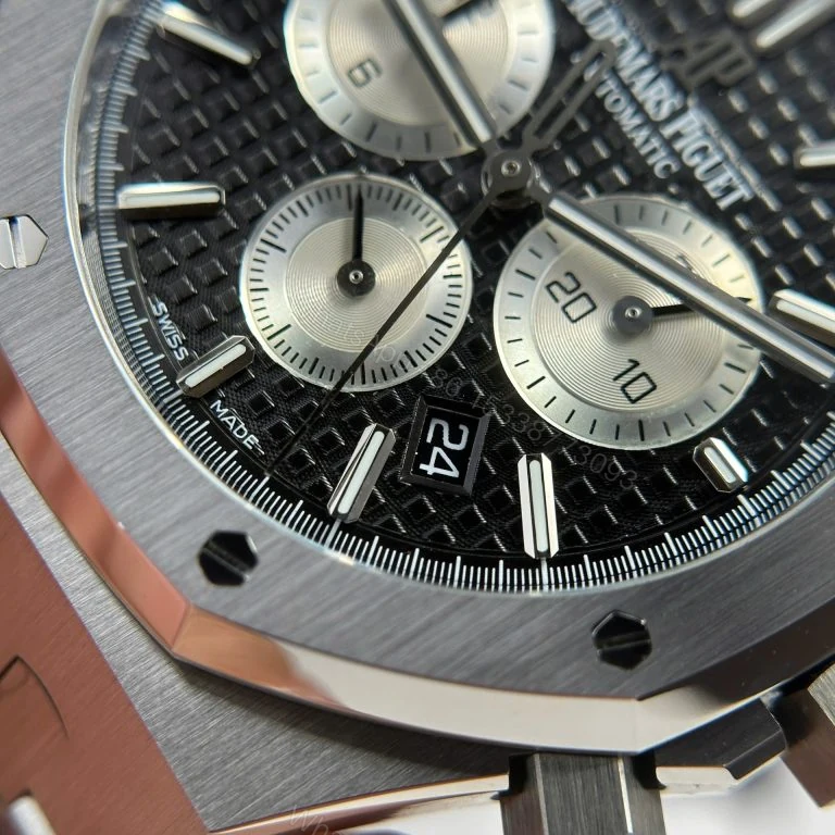 View 5 of Audemars Piguet Royal Oak 26331 Super Clone Chronograph Black Dial