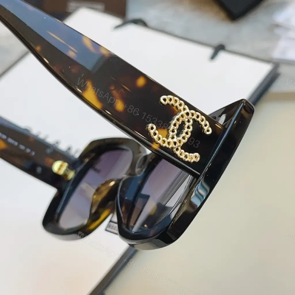 View 3 of Oversized Square Sunglasses in Tortoiseshell with Gradient Lenses