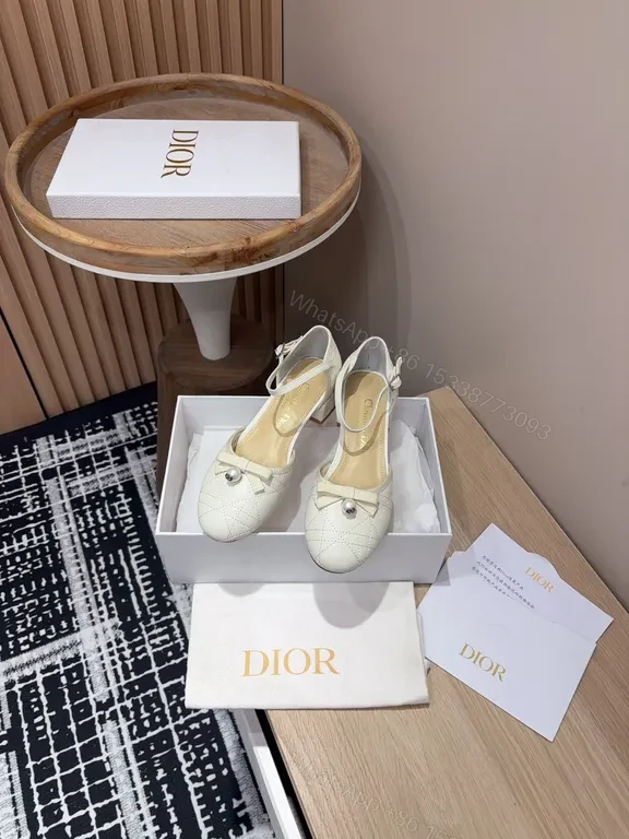 View 7 of Elegant Satin Heels: Dior-Detail Slingbacks, Ivory, Luxury Pumps