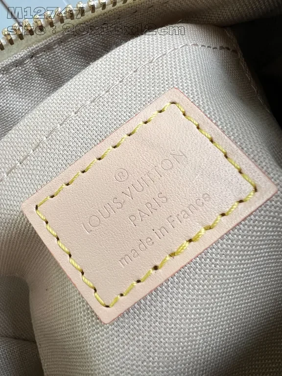View 4 of Chic Monogram Satchel in Canvas â€“ Structured Luxury Bag