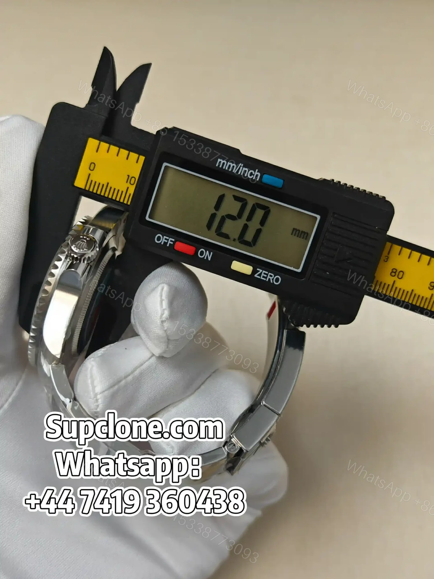 View 5 of Rolex Super Clone Watches 1:1 Batman GMT-Master II 126710BLNR DD3285 Oyster