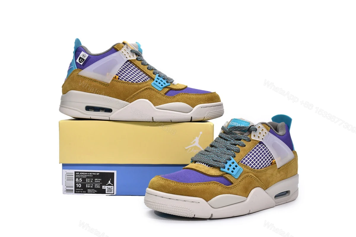 Union LA x Air Jordan 4 Retro SP Desert Moss DJ5718-300 — view 2