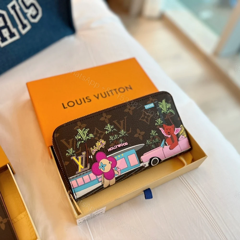 View 2 of LOUIS VUITTON ZIPPY WALLET VIVIENNE MONOGRAM BROWN 20CM