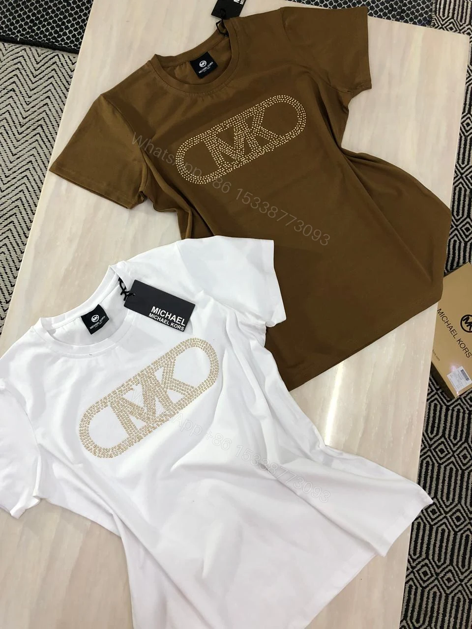 View 3 of BUY MICHAEL KORS FIRST COPY LUXURY T-SHIRT FOR WOMEN