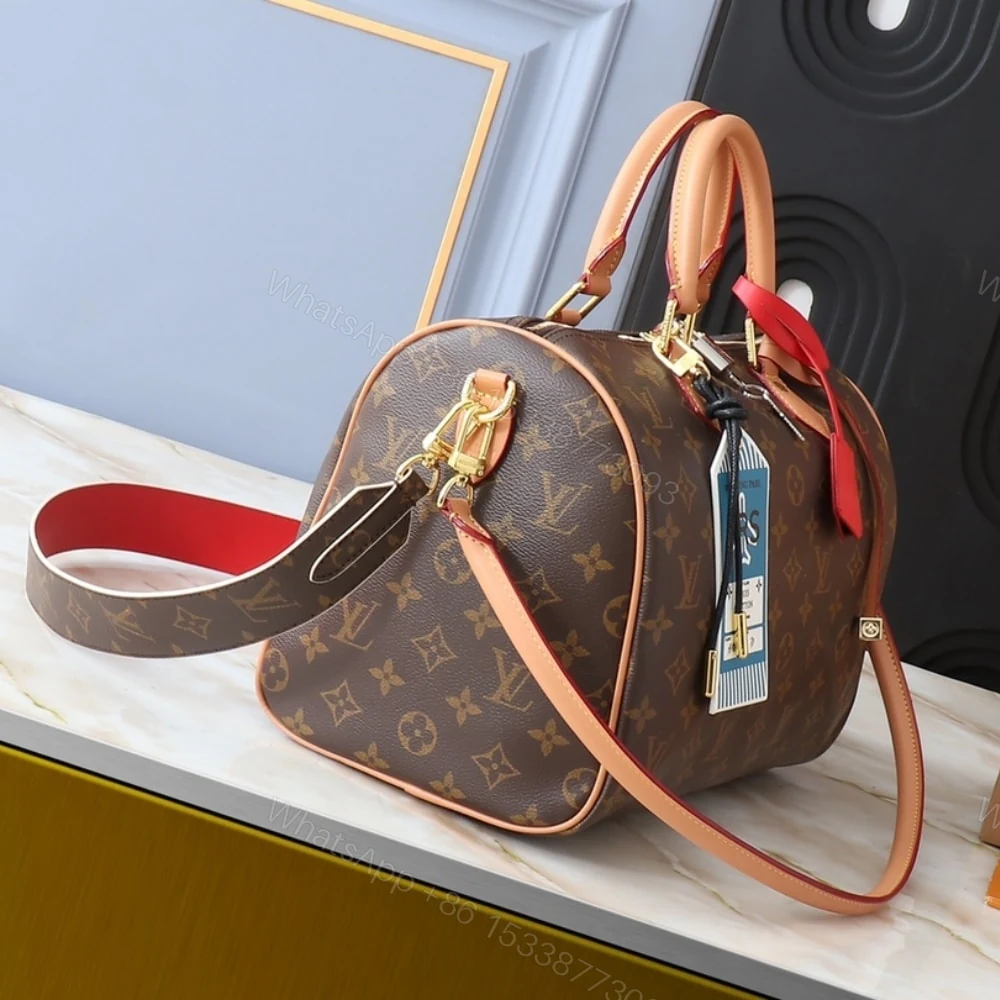 View 3 of Louis Vuitton Speedy Soft 30 Crafty Brown 30Cm M11945