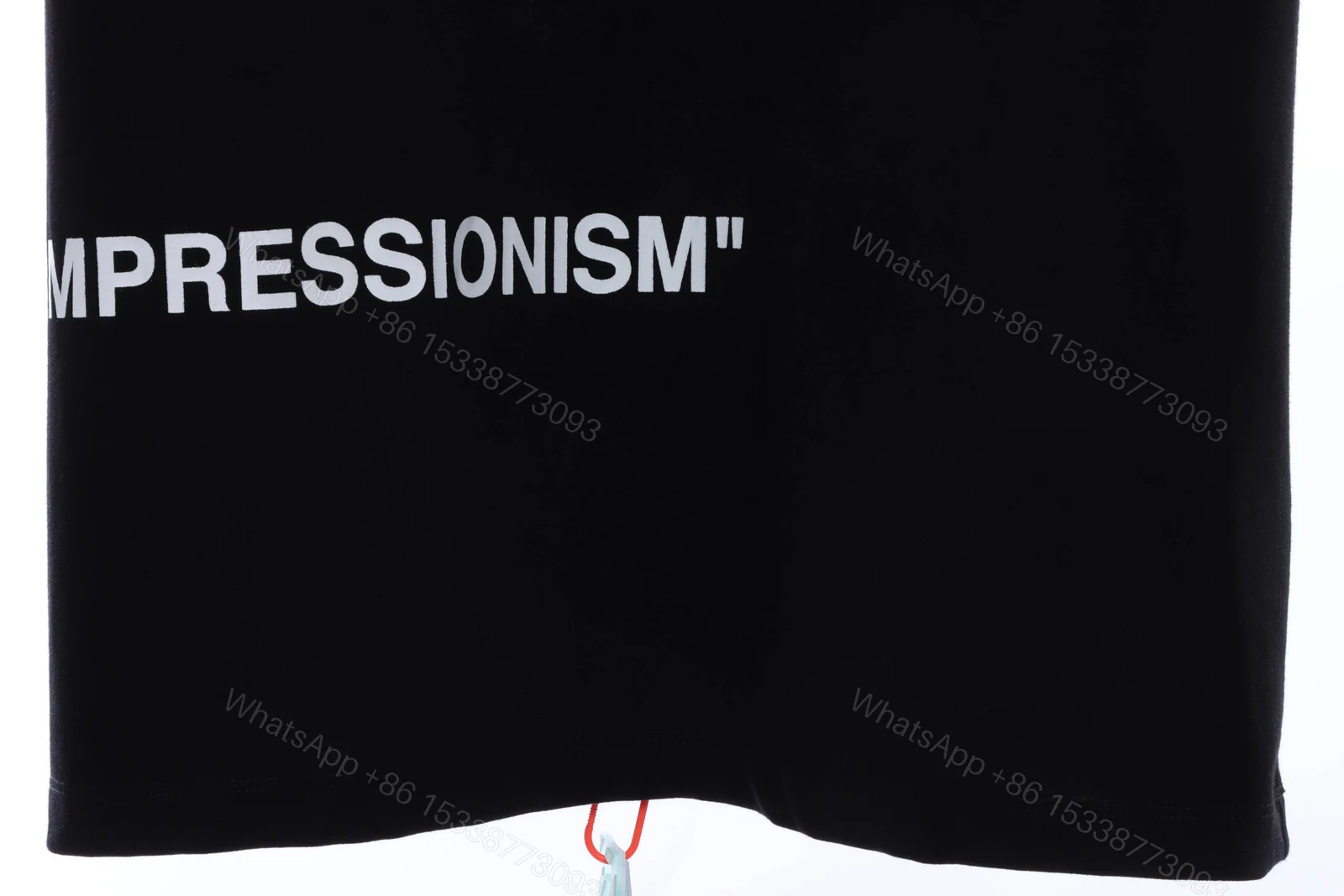 View 7 of Off-White Graffiti Pink Arrow Black T-Shirt