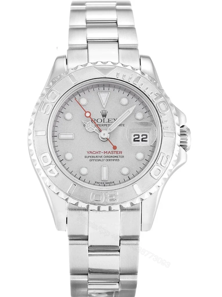 Replica Rolex Yacht-Master Silver Dial 169622 — view 1