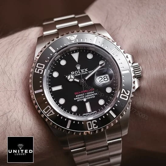 View 6 of Rolex Sea-Dweller Black Replica