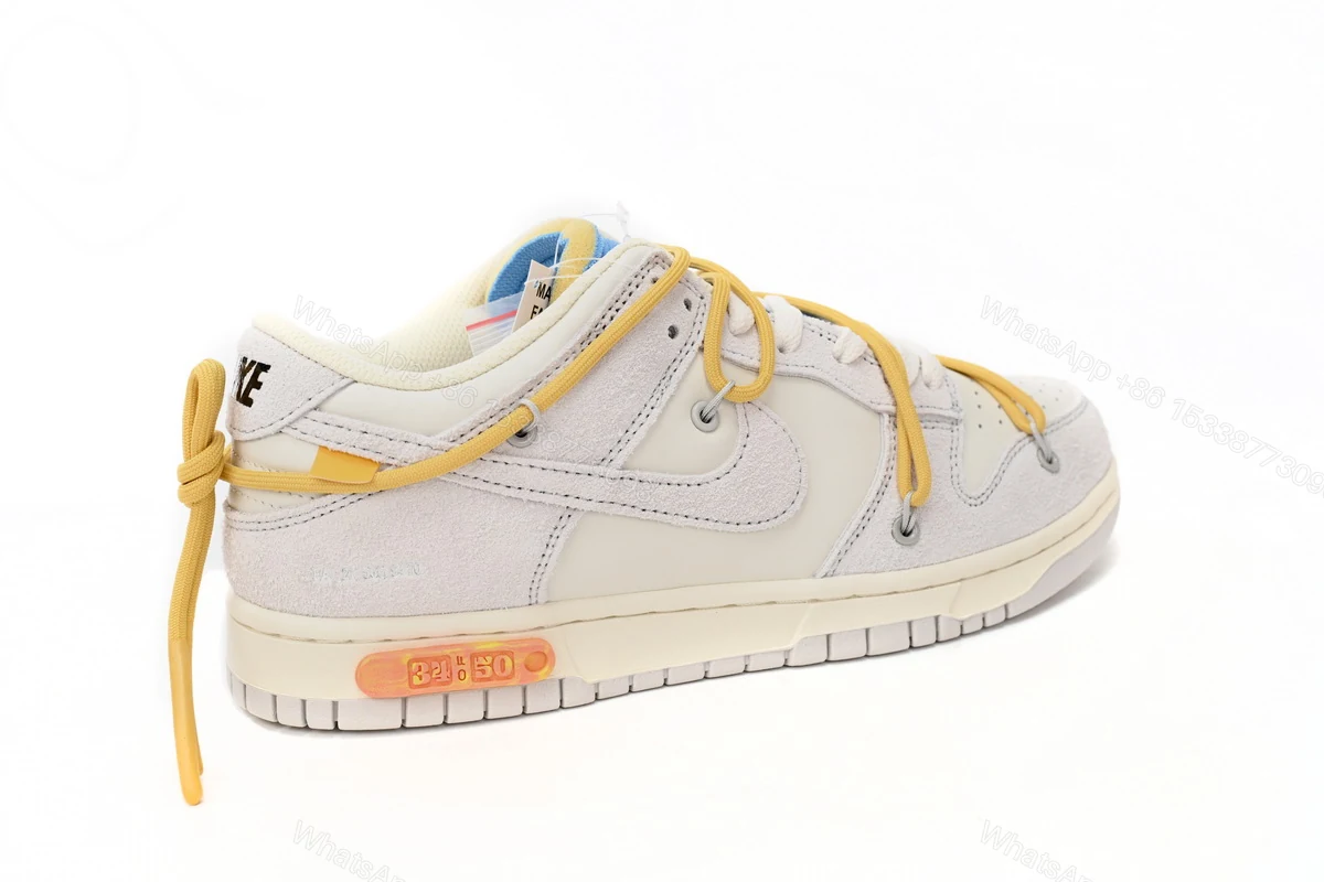 View 3 of OFF WHITE x Nike Dunk SB Low The 50 NO.22 DM1602-124