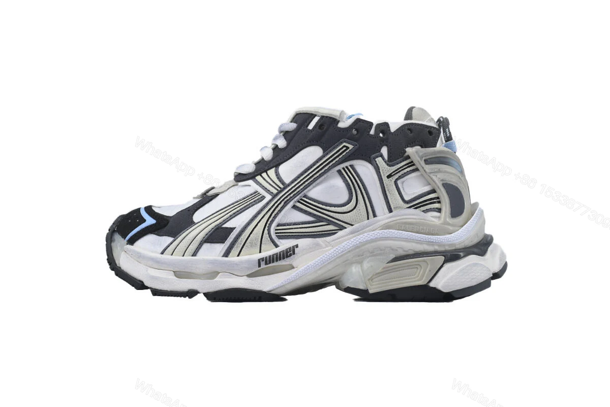 View 8 of Balenciaga Runner Sneaker Lan Bai Hei 772767 W3RNY 0623