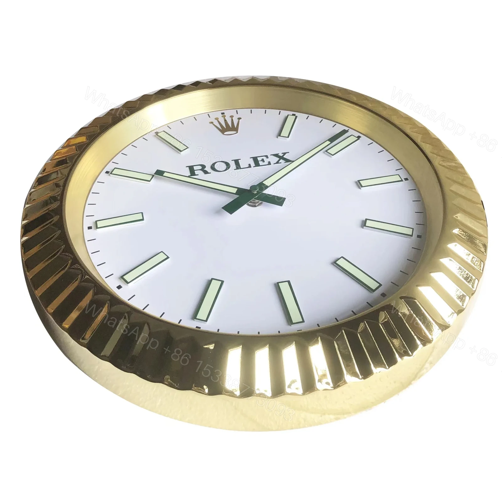 View 4 of ROLEX WALL CLOCK – DATEJUST GOLD