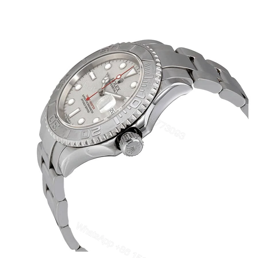 View 3 of Rolex Yacht-Master 40 116622 Super Clone : Rolesium Platinum Sunray Dial 40mm