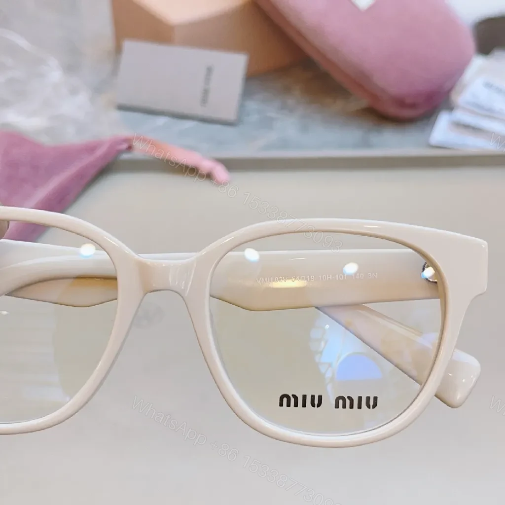 View 3 of Patterned Texture Ivory Frames - Luxury Modern Eyewear