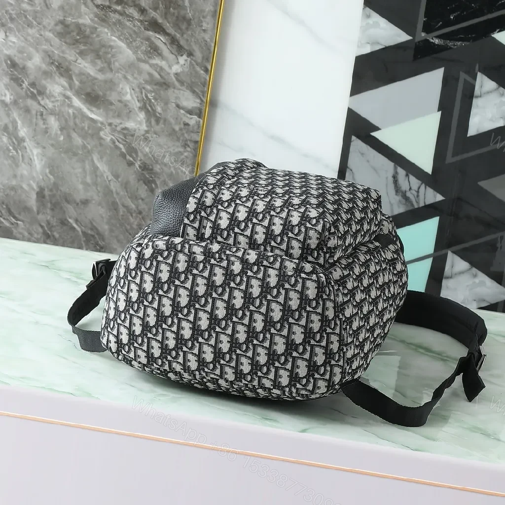 View 5 of Compact Monogram Daypack: Luxe Everyday Carry Backpack