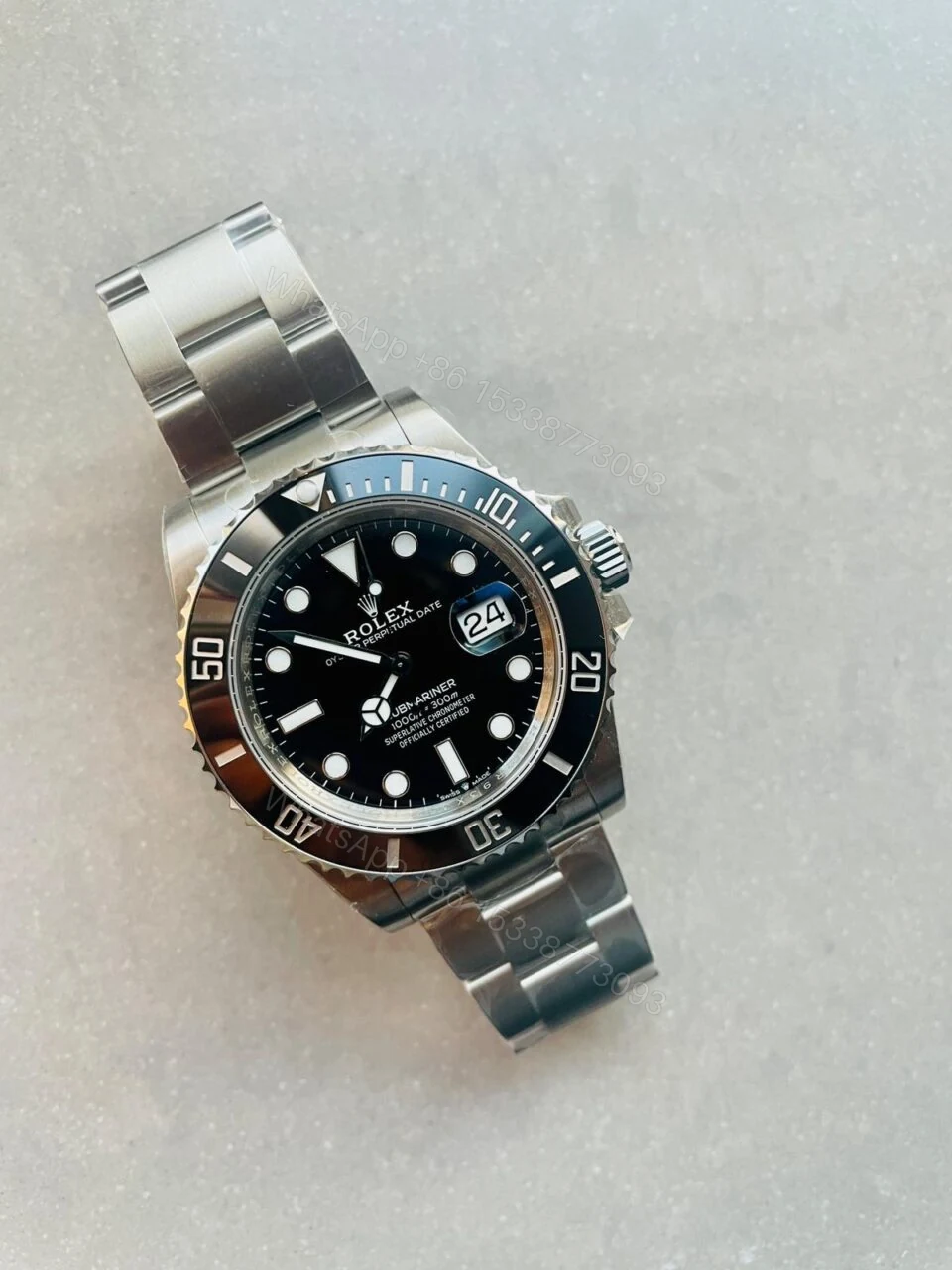 View 2 of VSF FACTORY 1:1 Rolex Submariner 41mm 126610 LN Best Edition Black Ceramic 904L Steel VS3235
