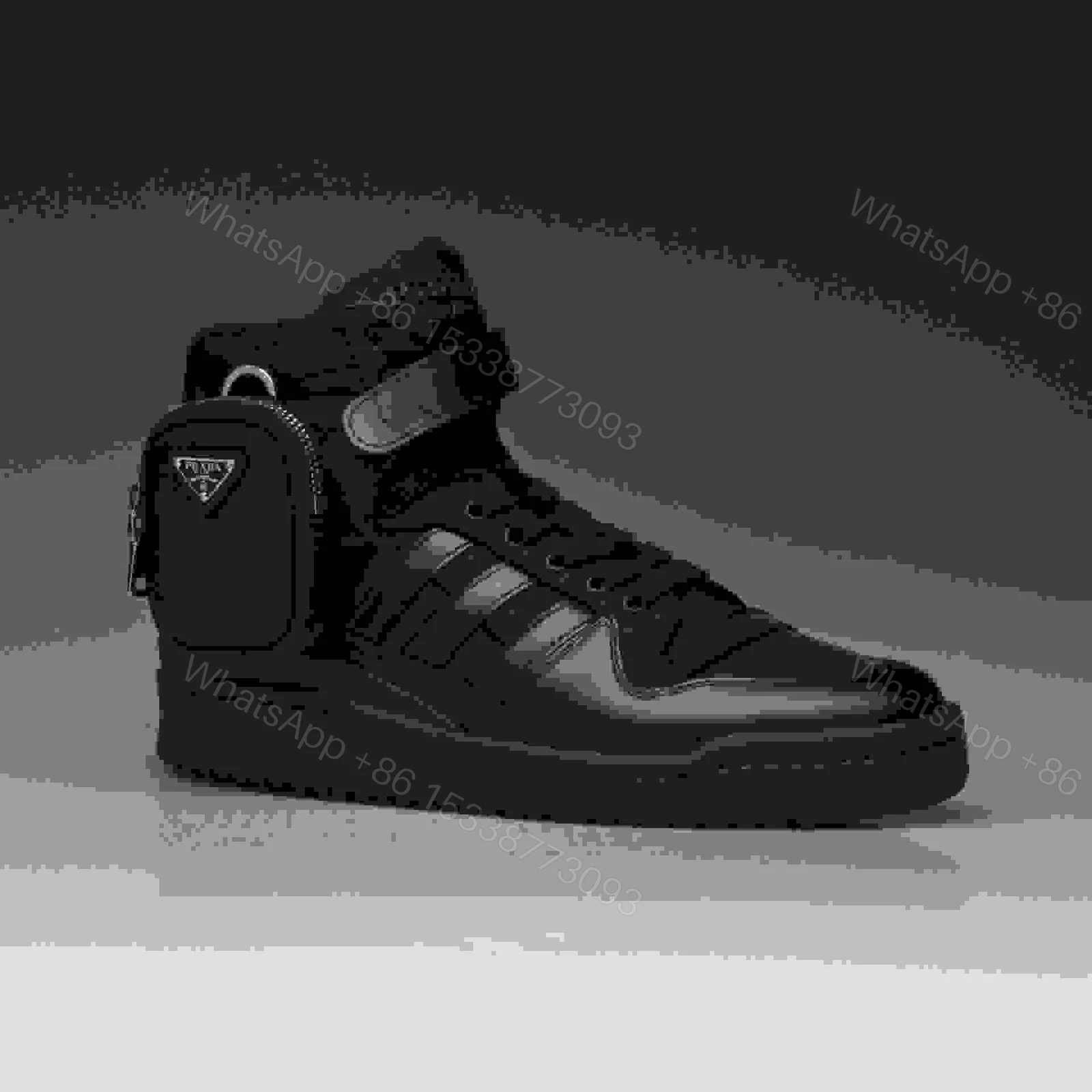 View 3 of FIRST COPY ADIDAS PRADA RE NYLON SHOES FOR MEN