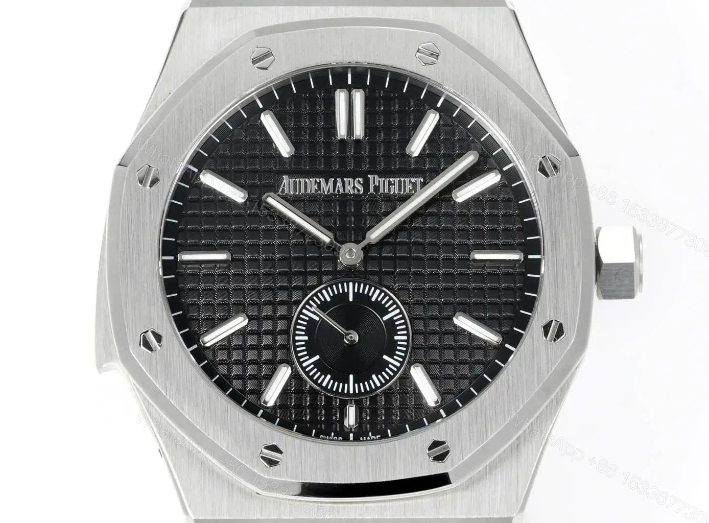 View 2 of JF Factory Audemars Piguet Royal Oak 26591IP Series Men’s Watch – Stainless Steel with Black Dial
