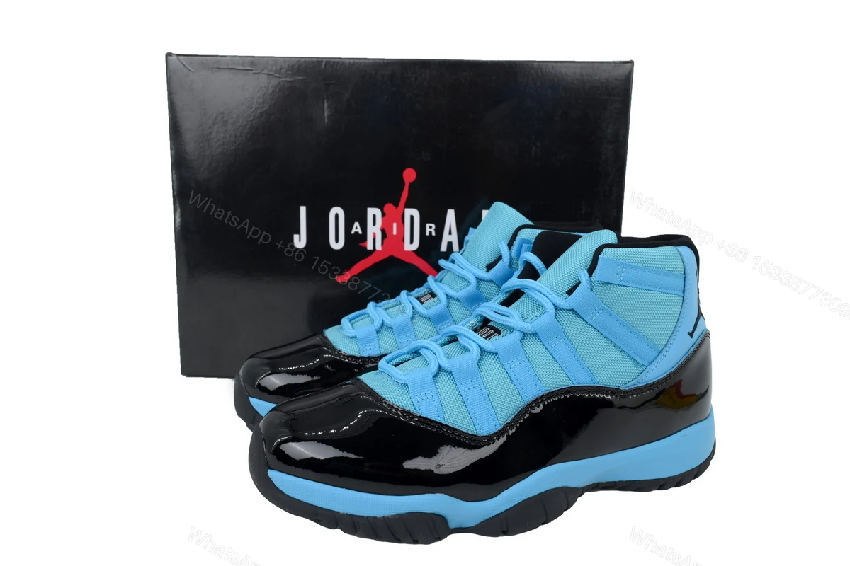 View 7 of Air Jordan 11 Retro Water Moon Blue CT8012-440