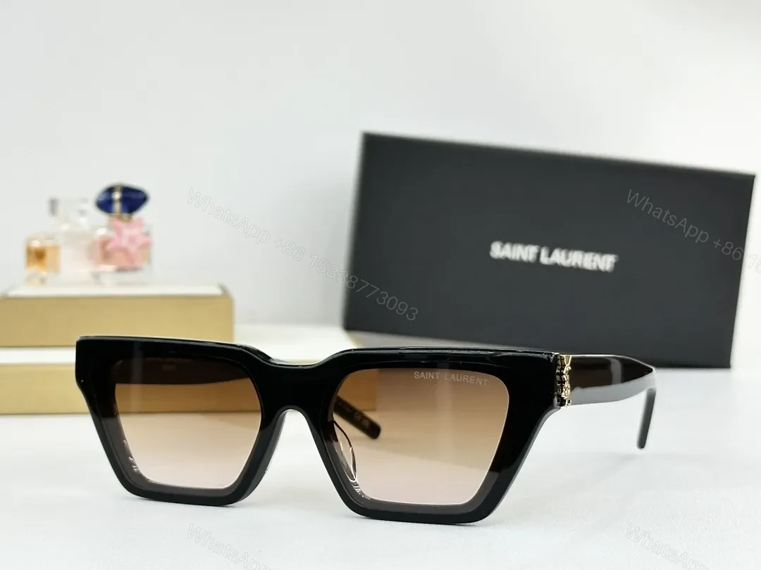 View 8 of Bold Square Frames with Gradient Tint Sunglasses
