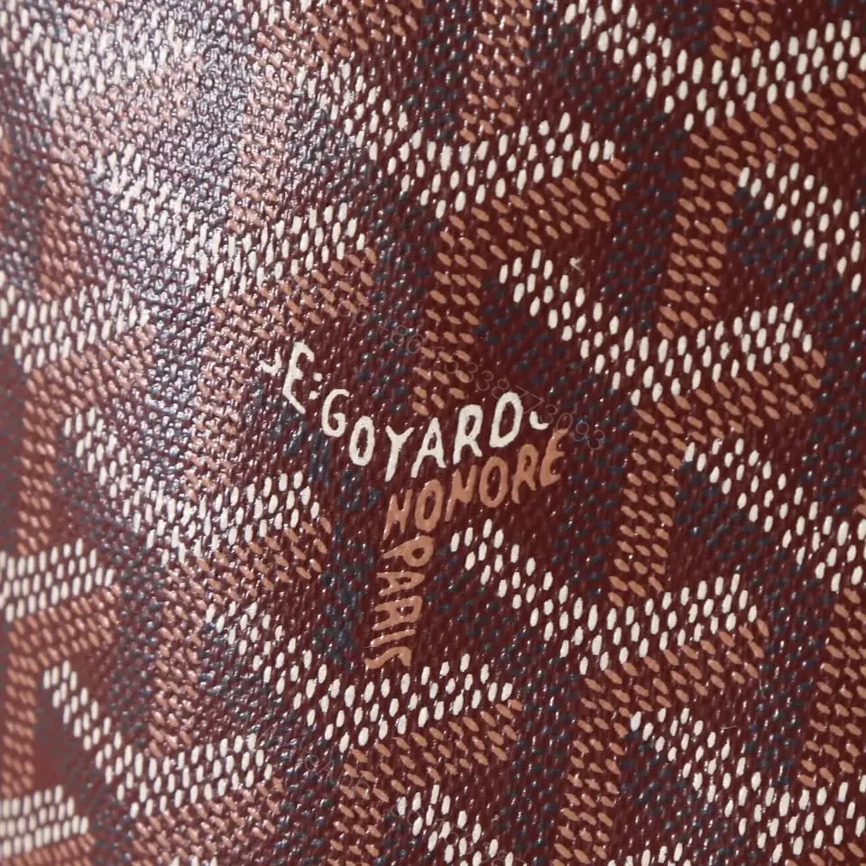 View 9 of 高仿Goyard*STLOUIP4滿印Tote手提袋朱紅免檢版小號