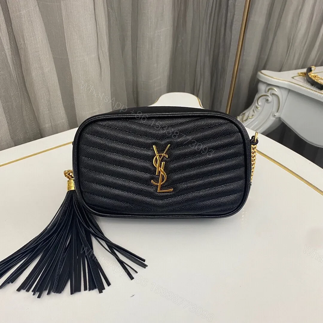 Saint Laurent Lou Mini Bag With Tassel David Jones — view 1