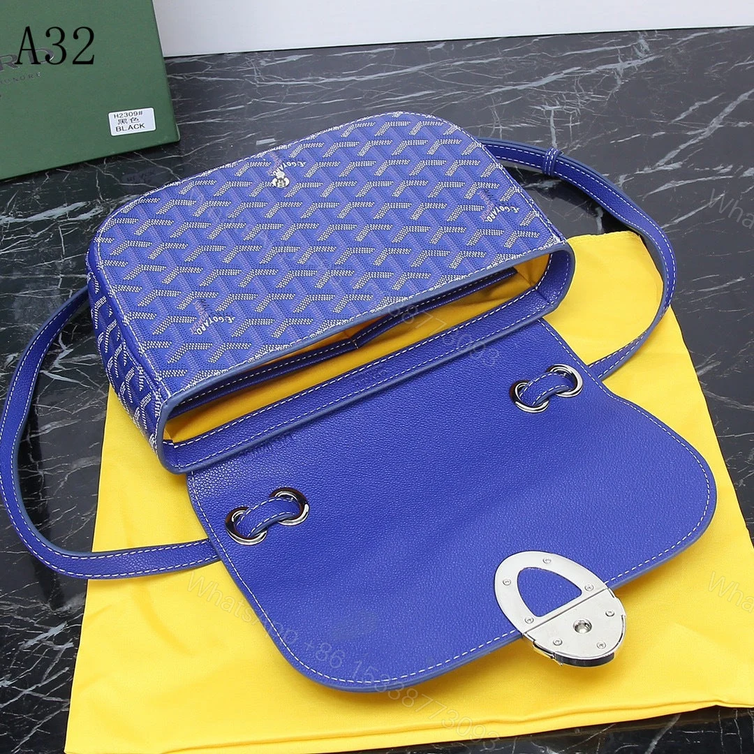 View 6 of GOYARD SEAL CLASP THE 233 BAG BLUE 25CM