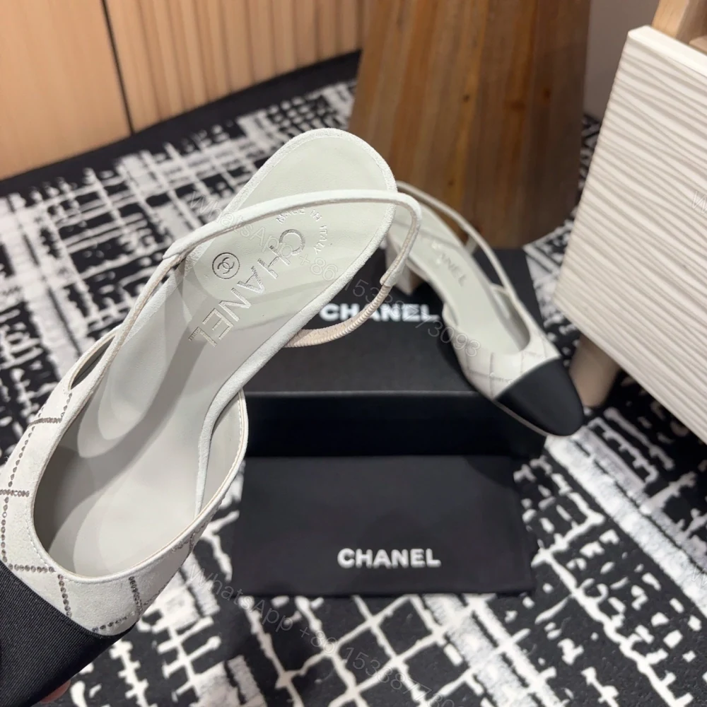 View 5 of 高仿Chanel*25C系列G31319小羊皮休閒單鞋灰色6.5CM免檢版