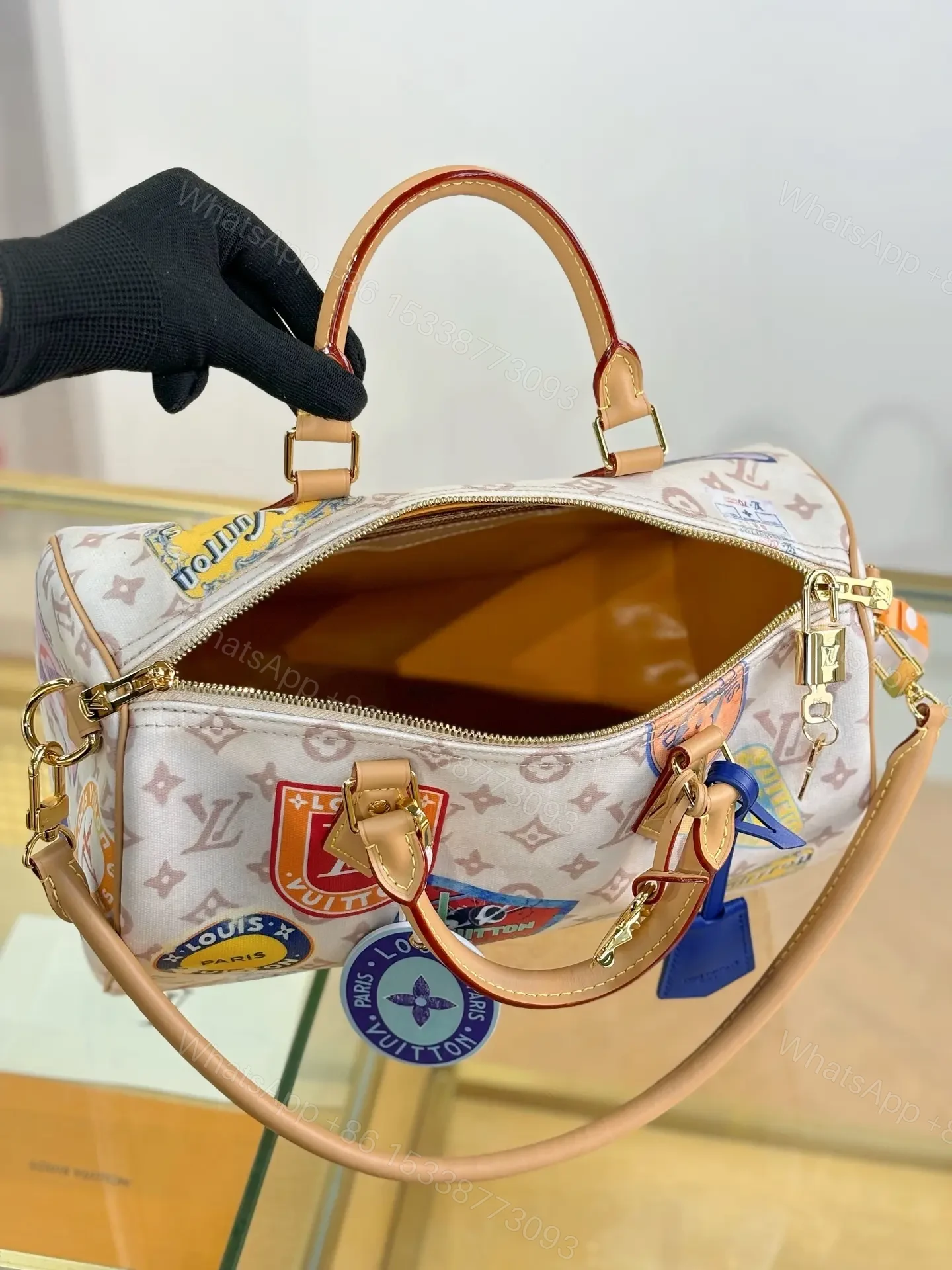 View 4 of Louis Vuitton Monogram Flight Mode Speedy Soft 30