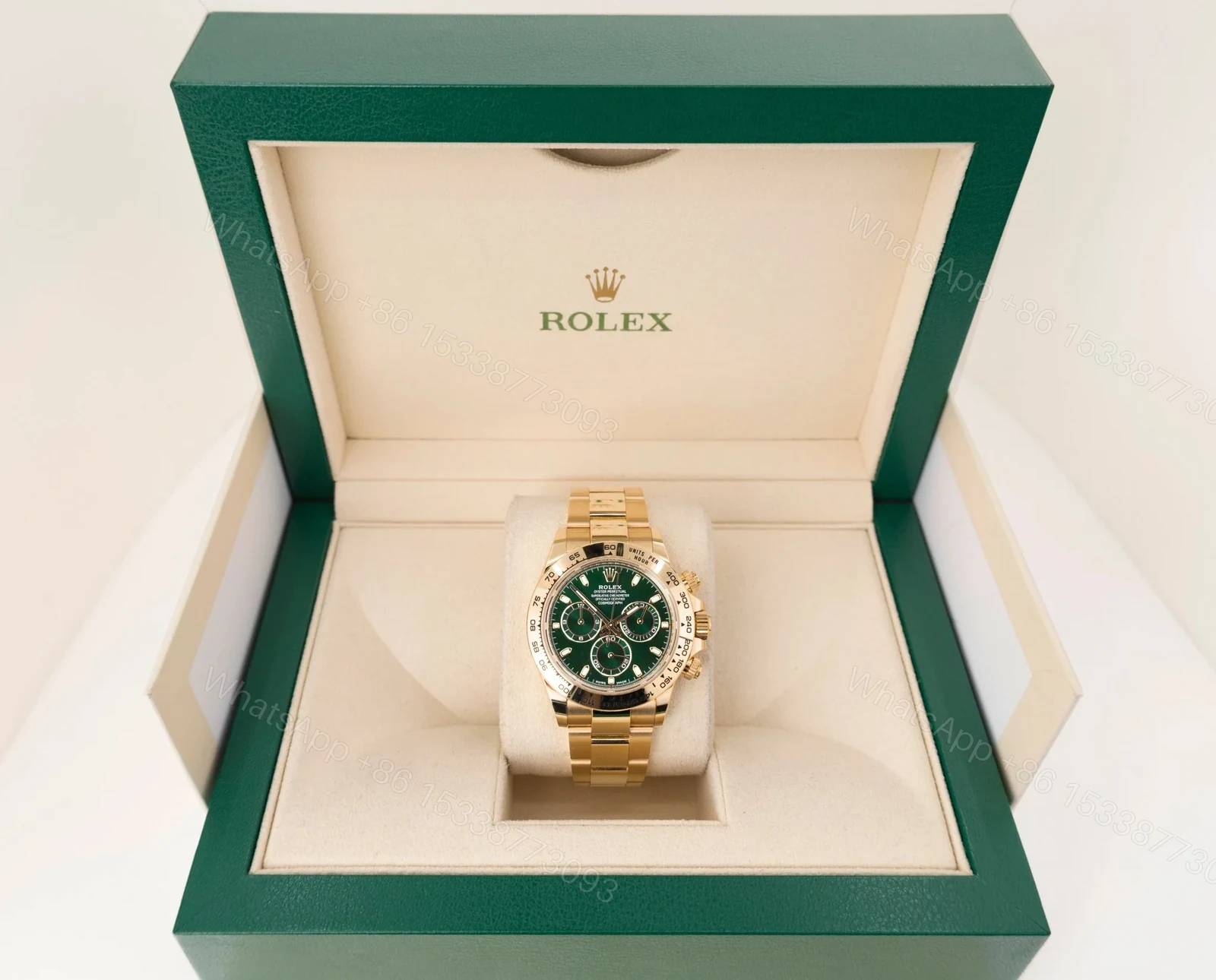 View 2 of Rolex Daytona “John Mayer” Green Dial 116508
