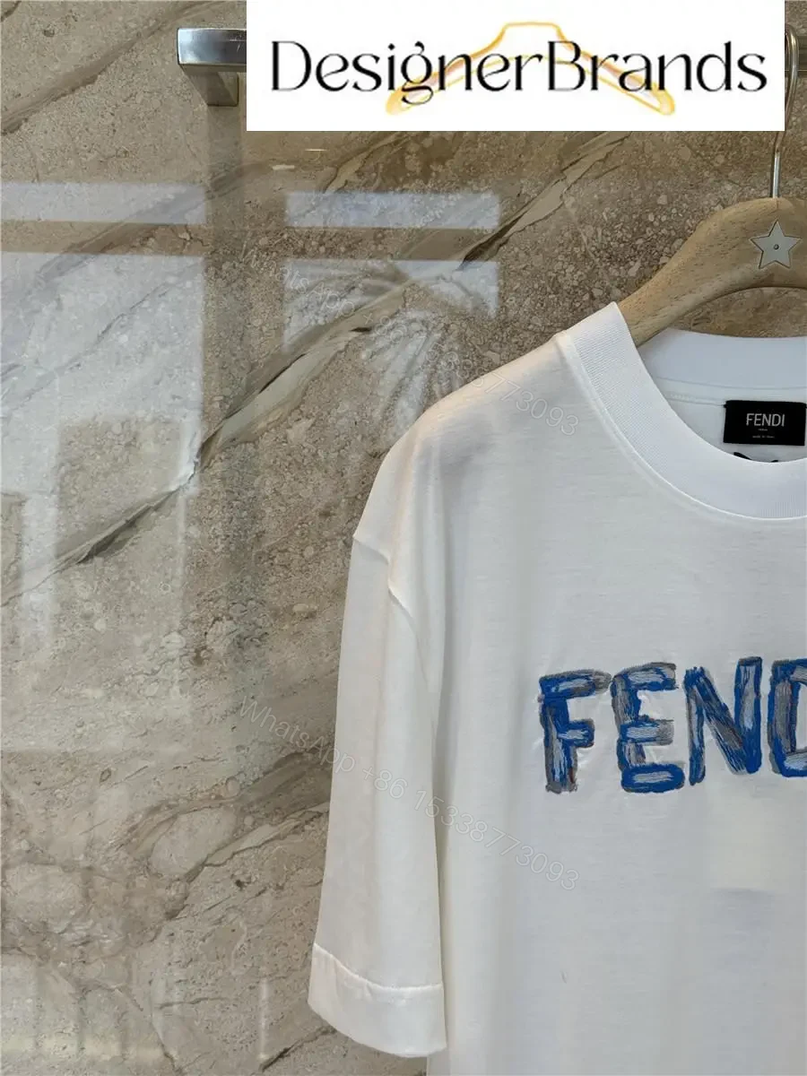 View 4 of White Knit Tee + Elevated Logo + Minimalist Streetwear + Designer Graphic + T-Shirt