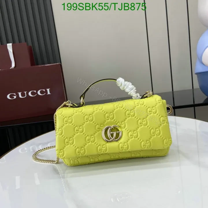 View 107 of Gucci Rosso Ancora Red Leather Mini Top Handle Bag HG258