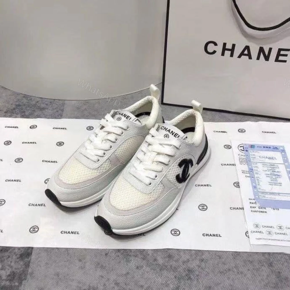View 4 of Chanel CC Sneakers White